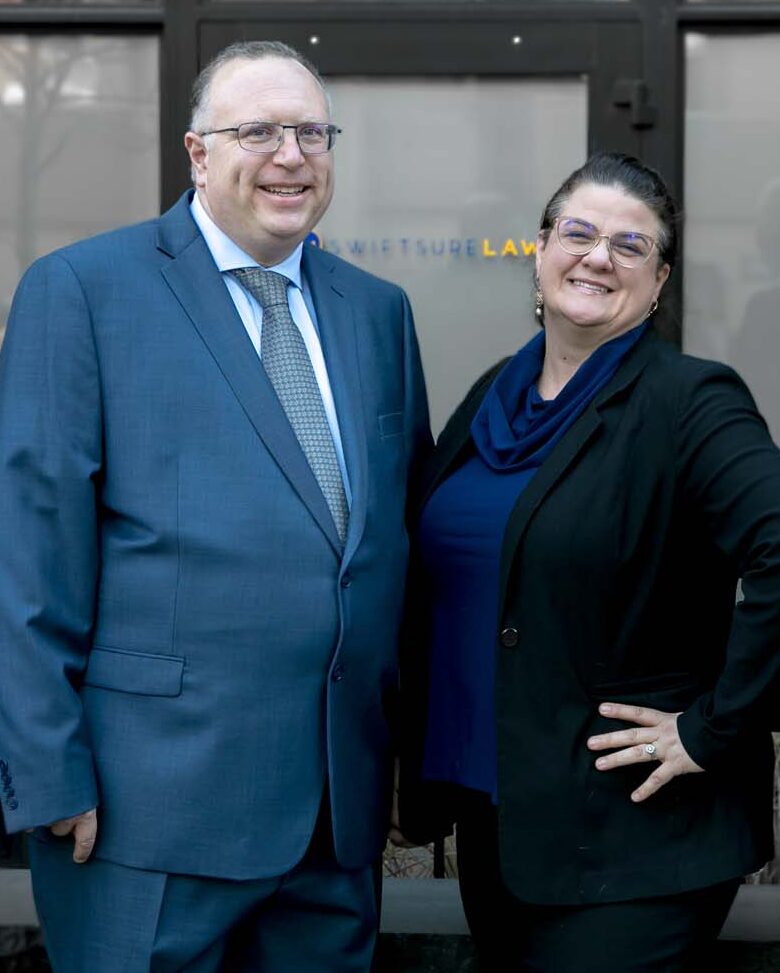 HRP-44 A picture of swift sure law team in front of the building