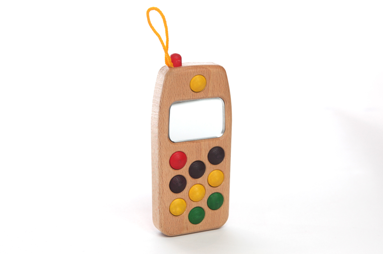 A photo of a children’s toy phone